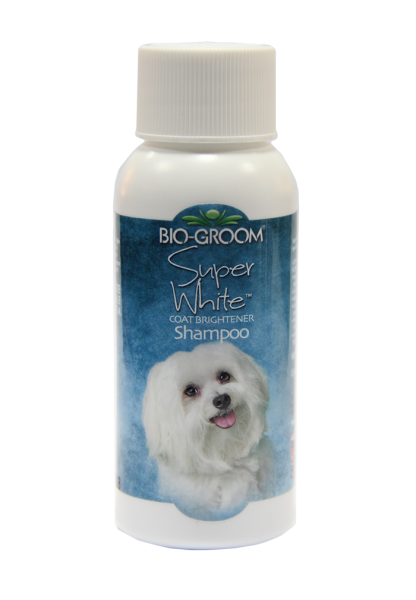 Bio Groom Super White für Weißes Fell Shampoo 60ml Reisegröße