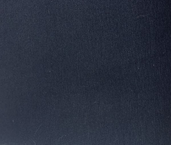 Reststück 38 cm Stretchjersey uni dunkelblau