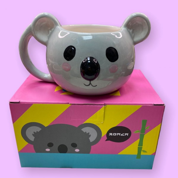 Tasse mit Koalakopf 3D